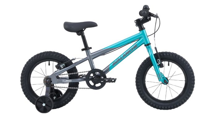AVALANCHE TURBO 14" BOYS 2026, Colour: GREEN/GREY