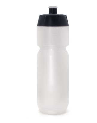 600ML NEO CLR BOTTLE BLK CAP
