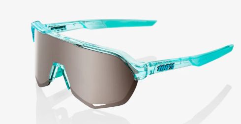 100% S2 POLISHED TRANSUCENT CLEAR-BLUE TOPAS MUL MIRR LENS