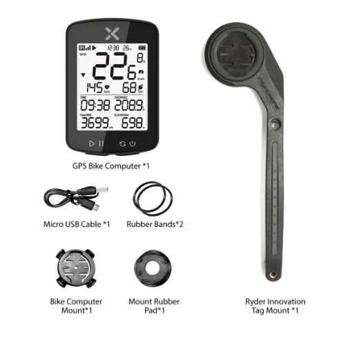 RYD INNOV TAG OUTFRONT MNT XOSS COMP G+G3 GPS KIT
