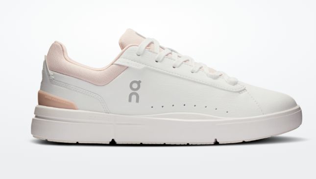 THE ROGER ADVANTAGE WR, COLOR: WHITE/ROSE, Size: UK4.5
