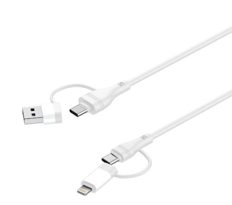 RED-E 4IN1 SILICON 65W CABLE