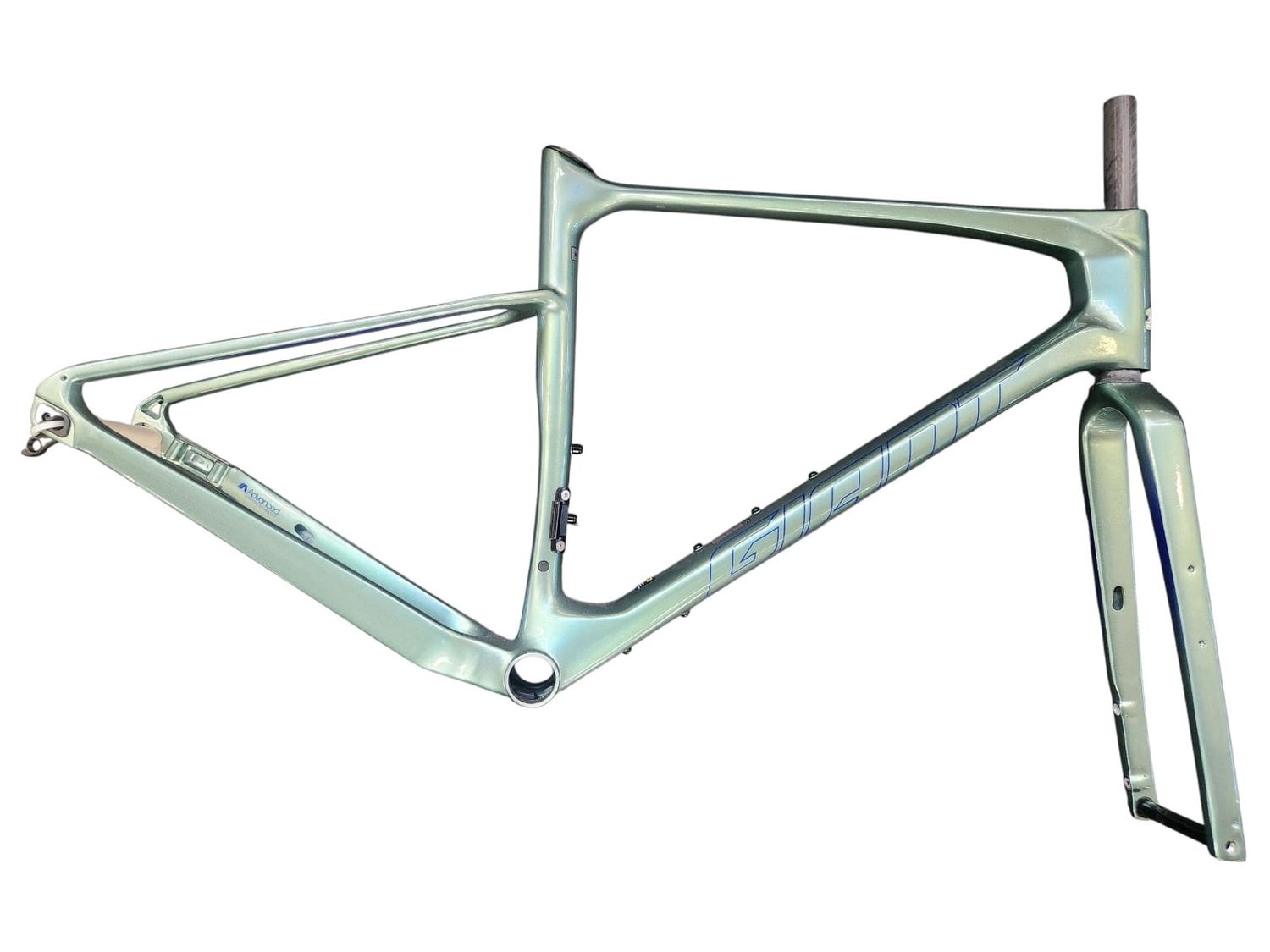 GIANT REVOLT ADV PRO FRAMESET-2024, Colour: MISTY FOREST, Size: M