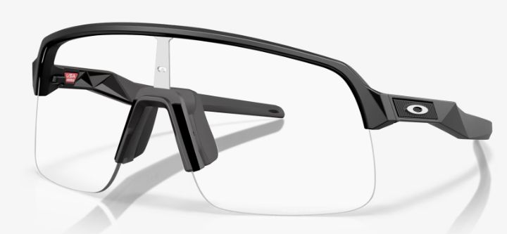 OAKLEY SUTRO LITE S MAT BLK  W/CLEAR PHOTO