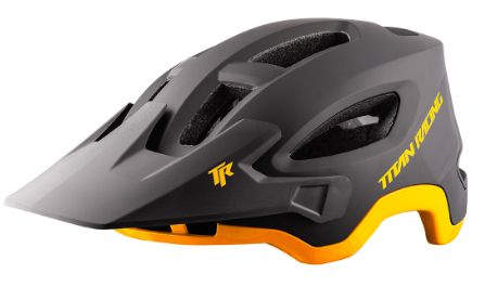 TITAN SHREDDER HELMET MB, COLOR: MANGO/BLACK, Size: MEDIUM (55-58CM)