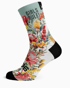 SOX GIRLS  RULE SOCKS, Size: UK 12-3