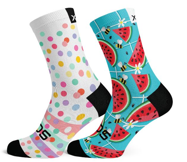 SOX DOTS AND FRUITY SOCKS