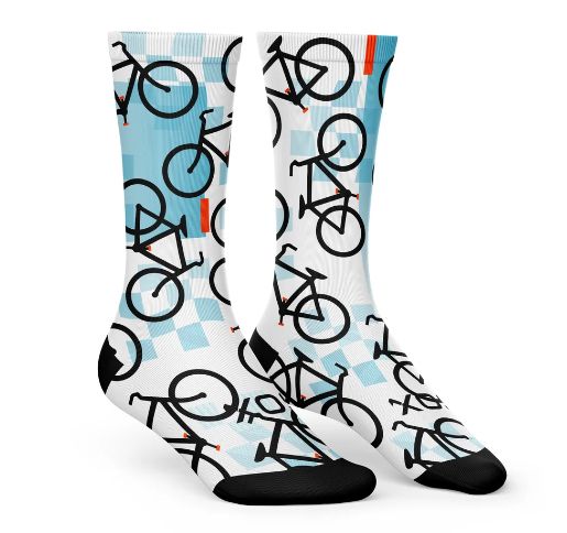SOX BIKES 2.0 CREW SOCKS, Size: 8-12
