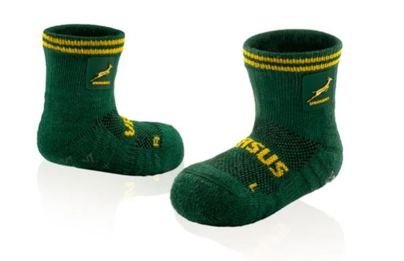 VERSUS ANTI- SLIP BABY SOCKS SPRINGBOK, Size: 0-18 MONTHS