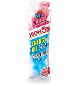 HIGH5 ENERGY GEL AQUA CAF BERRY, Size: 66G