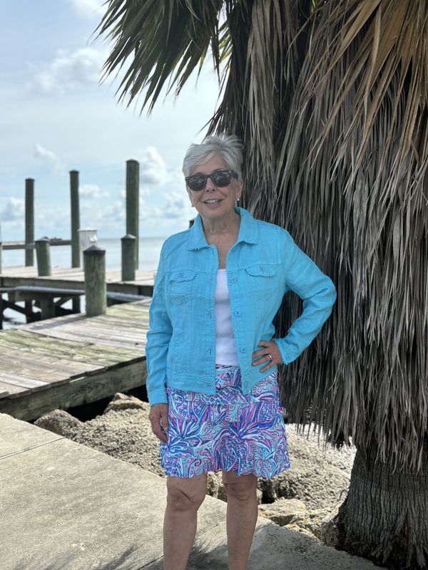 Lulu B Pineapple Skort