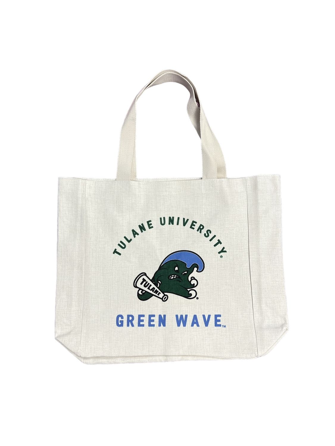 Tulane Collegiate Arched Tote Bag
