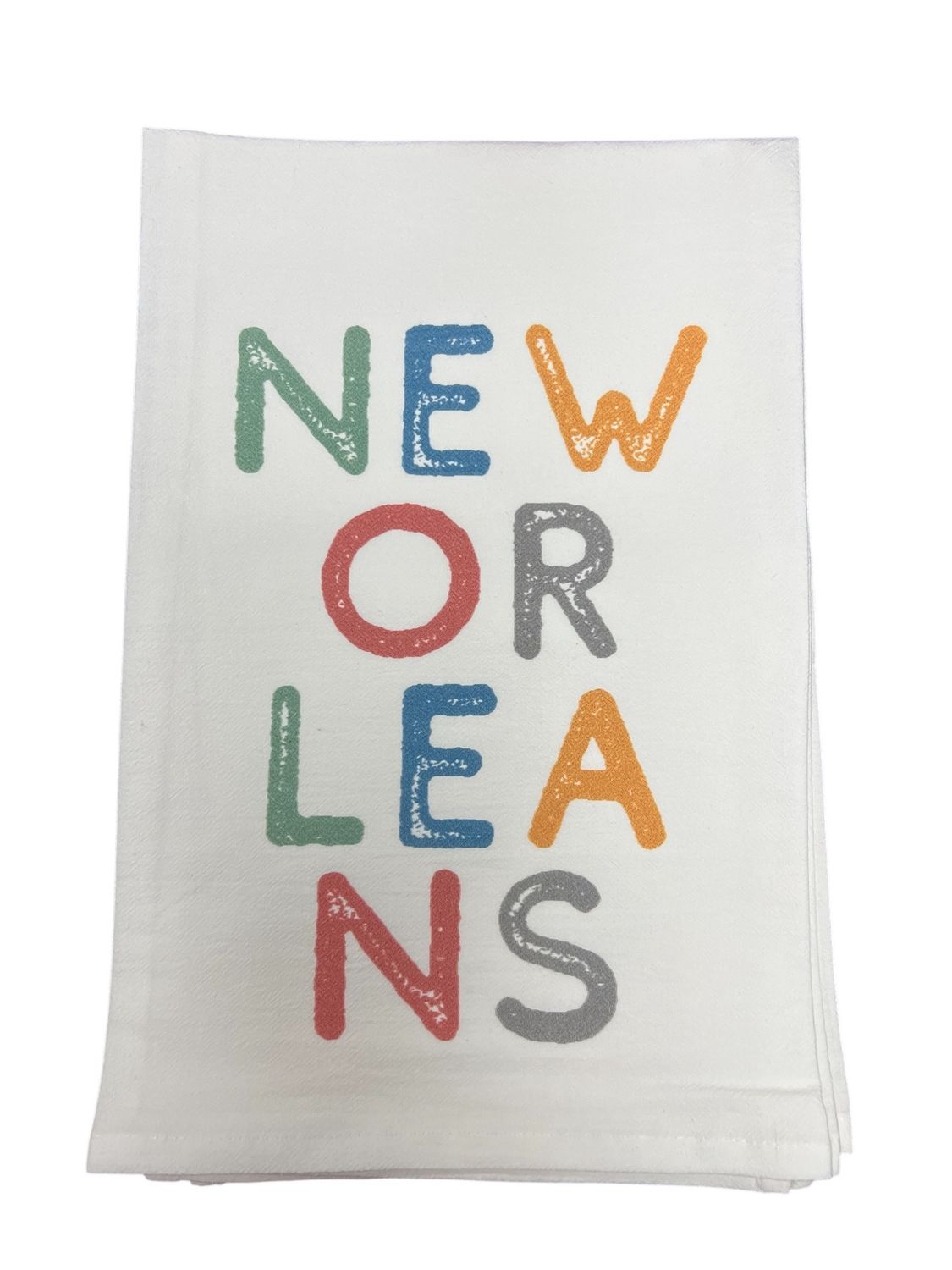 New Orleans Floursack Towel