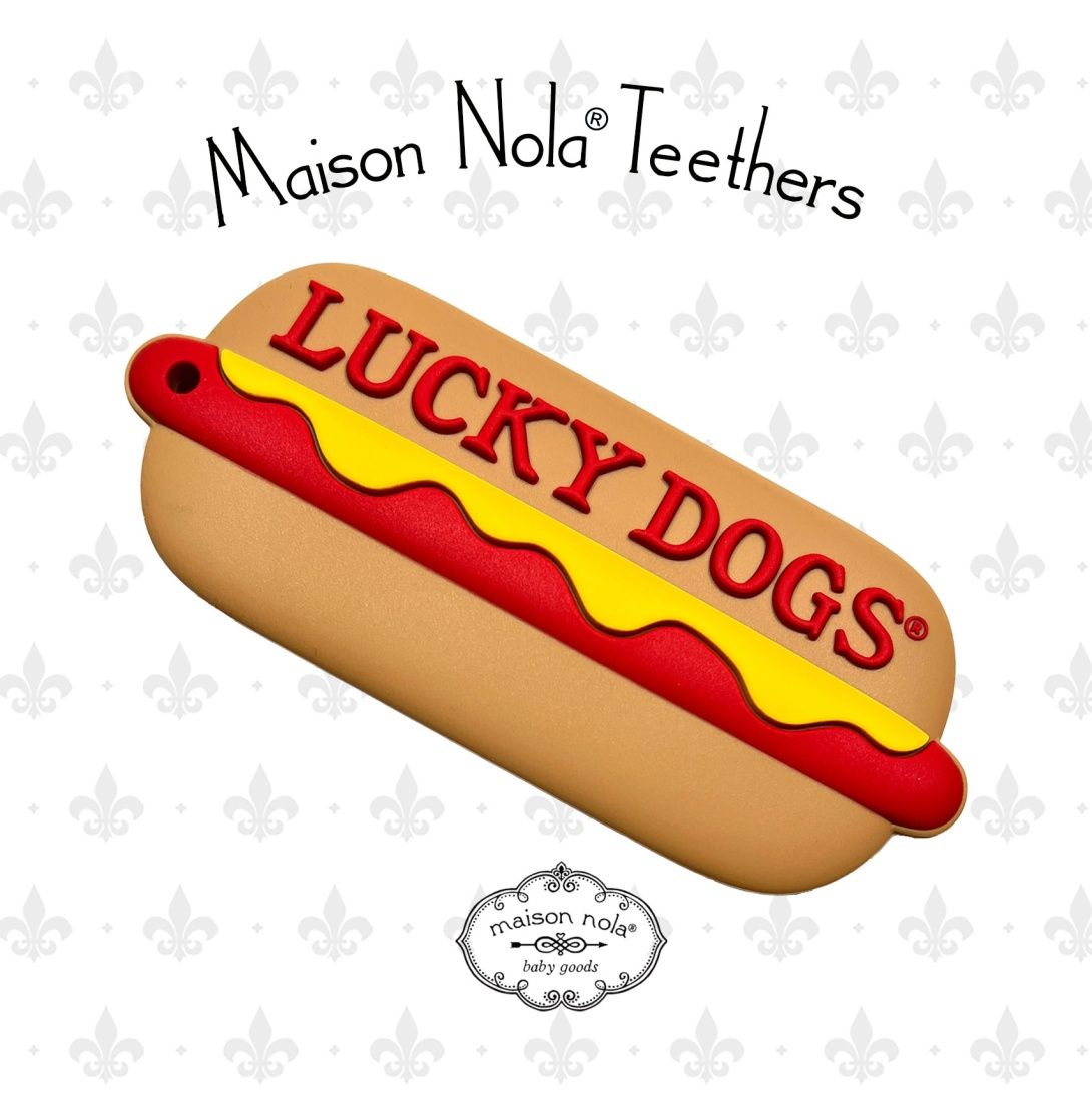 Silicone Teethers, Teether Design: Lucky Dog Teether