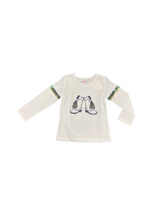 Sequin Boot Tee for Girls