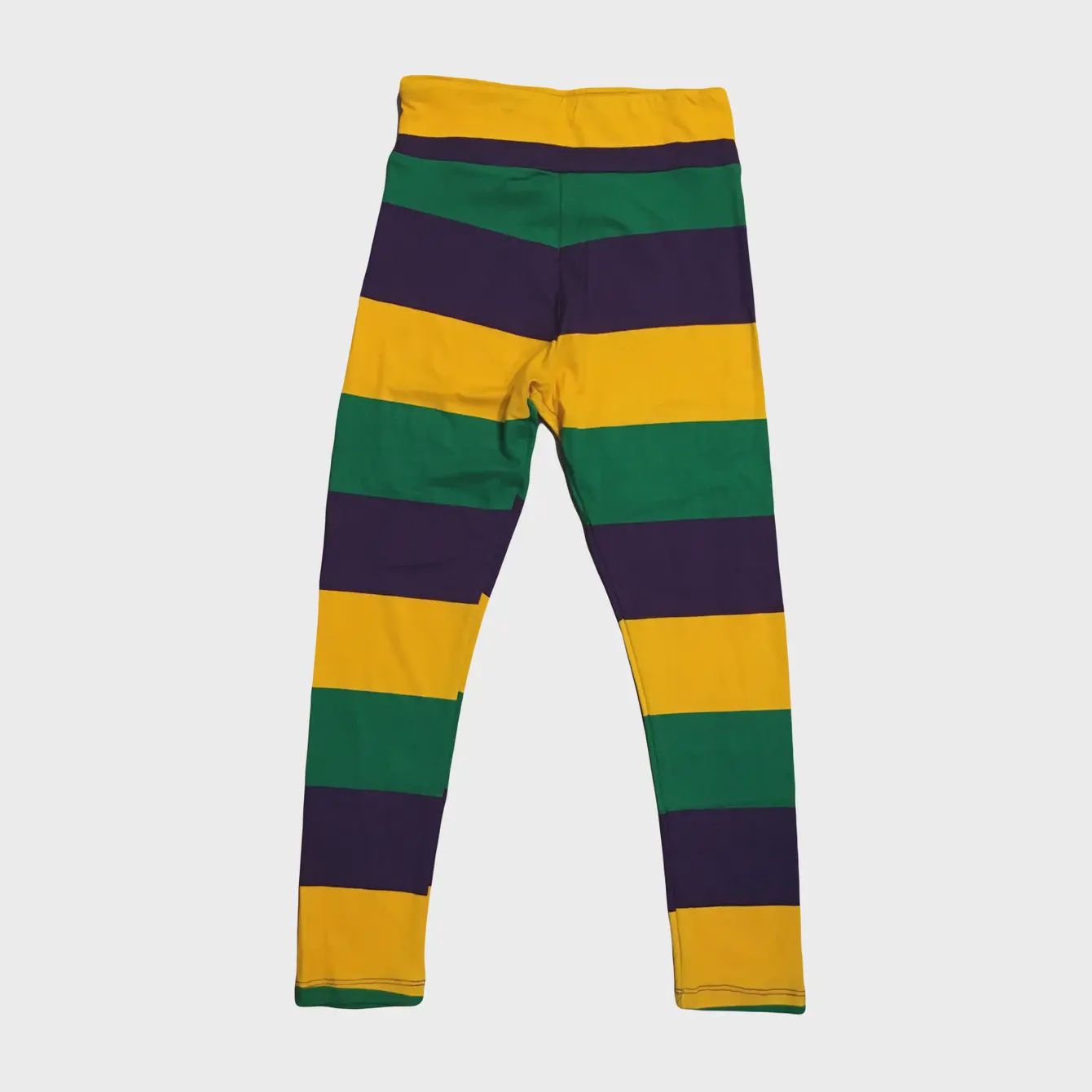 Traditional MG Stripe Youth Leggings, Size: Small