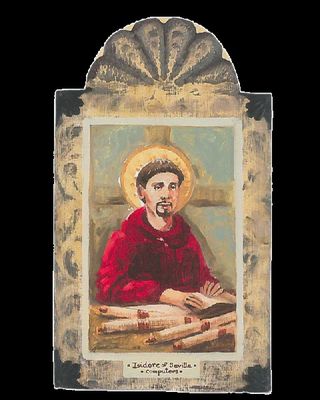 St Isidore Pocket Saint