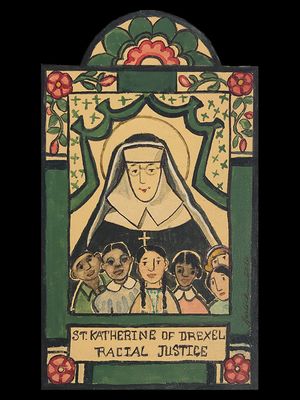 St Katherine of Drexel Pocket Saint