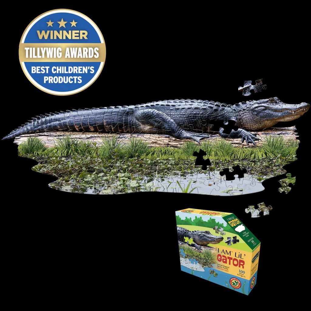 I Am Lil&#39; Gator 100pc Puzzle