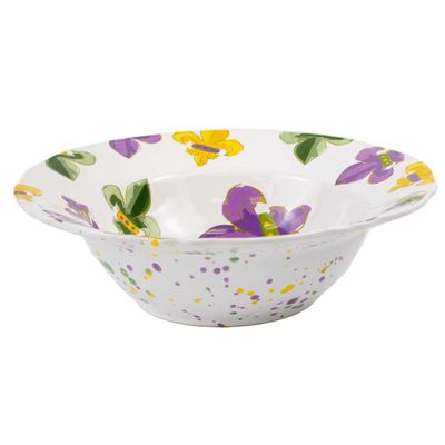 Mardi Gras  Fleur de Lis Bowl