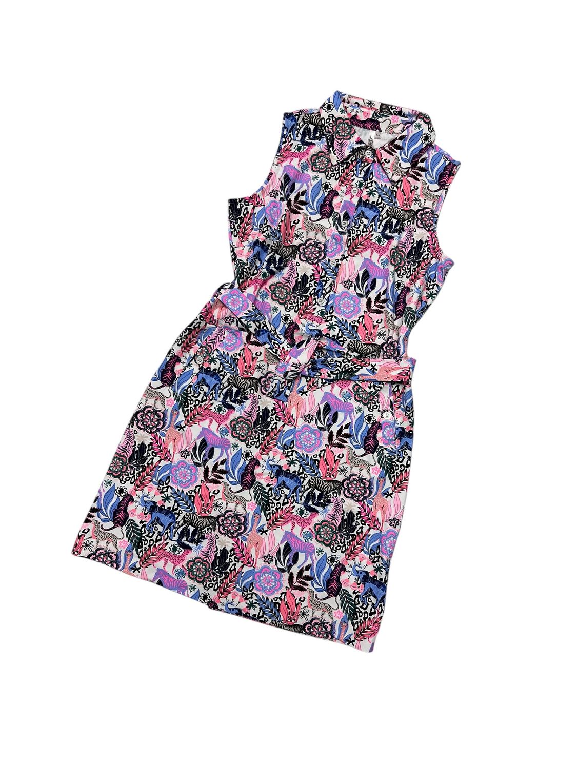Sleeveless Safari Dress
