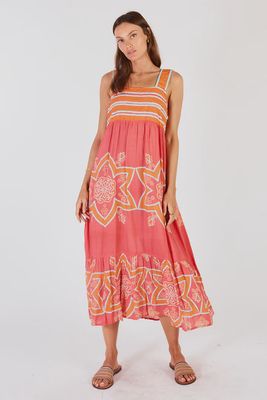 Monaco Sundress - Geranium - FINAL SALE