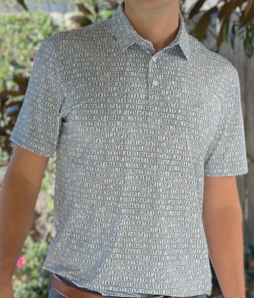 Street Tile Performance Polo Style Shirt