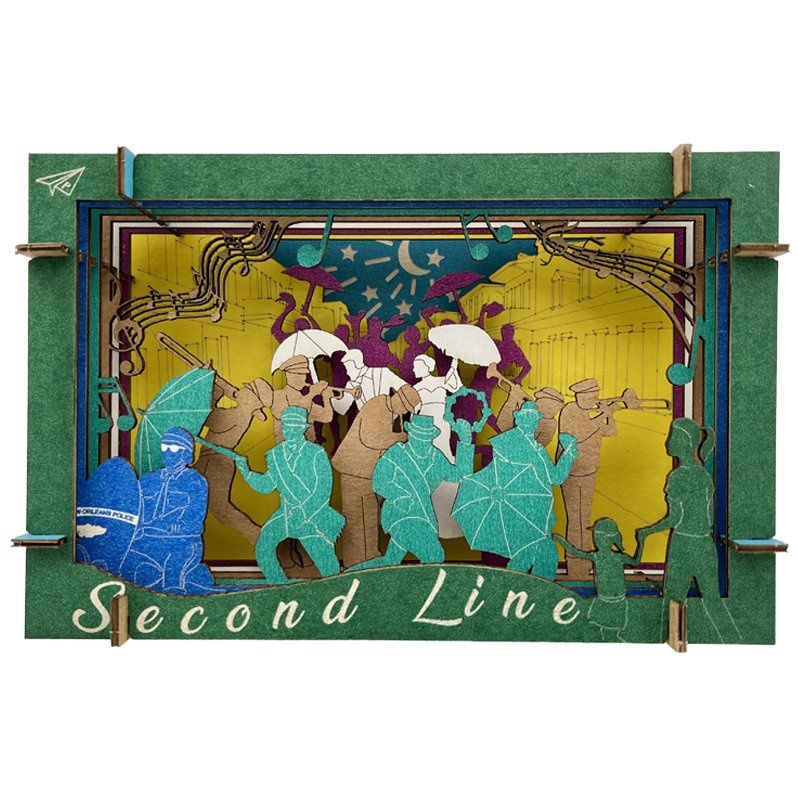 3D Diorama - Second Line