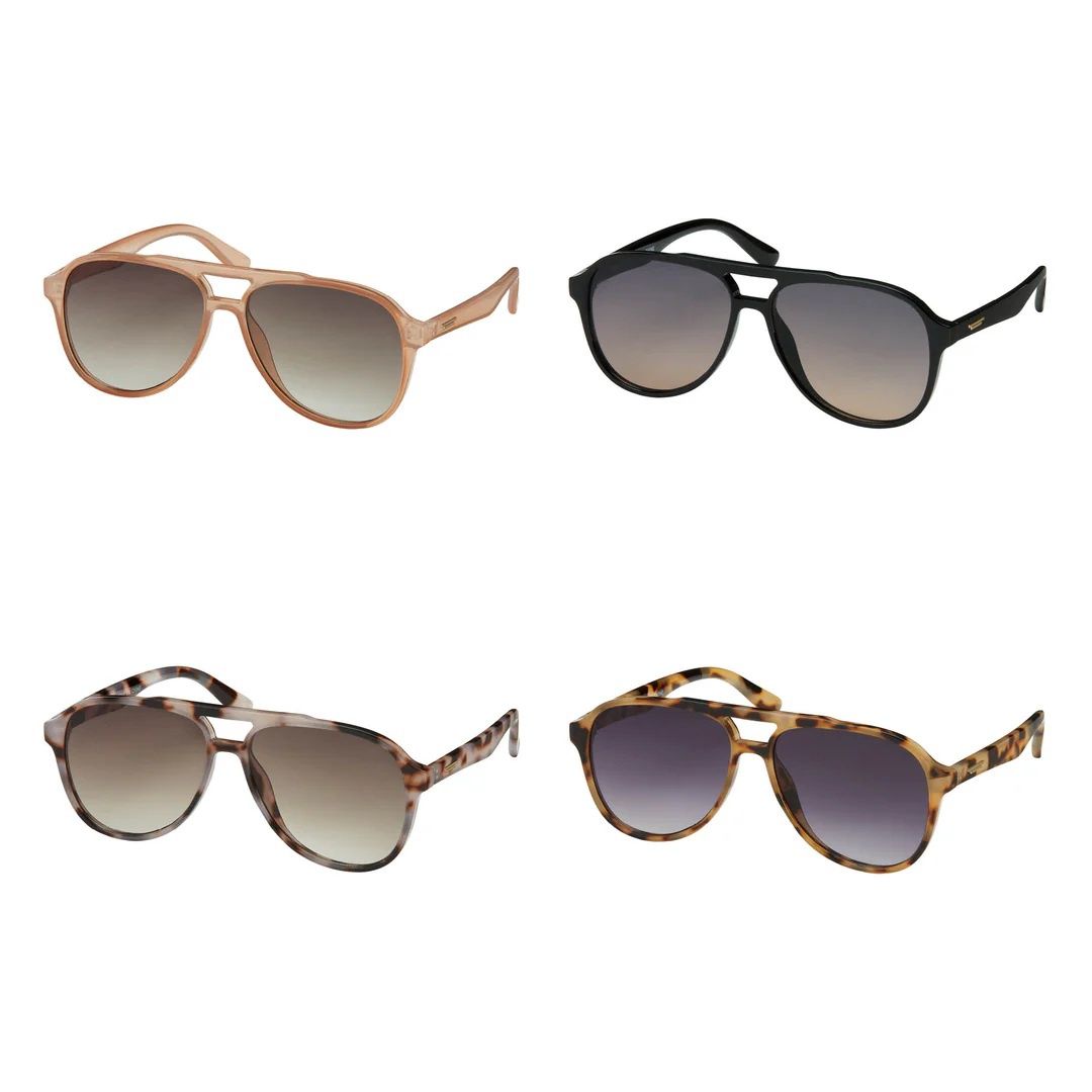 Blue Gem - Rose Large Aviator Asst Colors - #1320