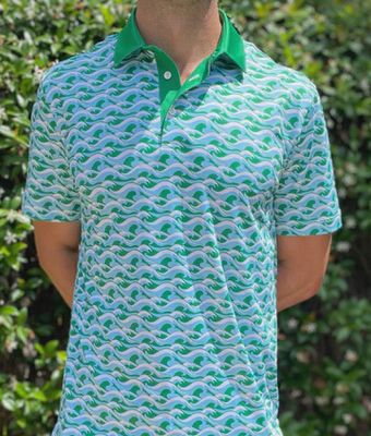Wave Polo Performance Shirt