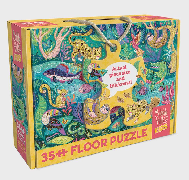 In The Rainforest 35 pc Floor Puzzle