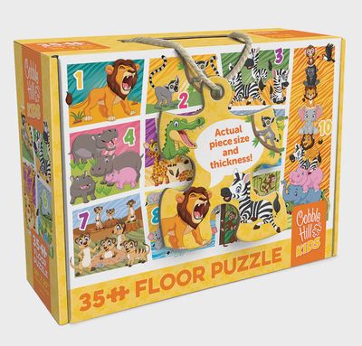 Animal Count 35 pc Floor Puzzle