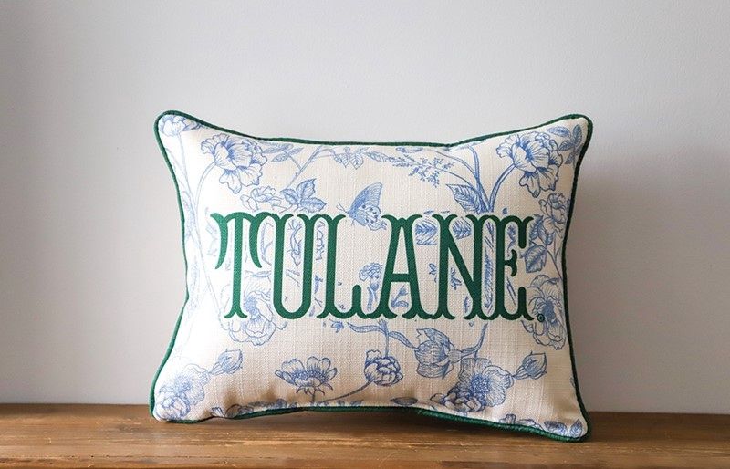 Tulane Toile Pillow