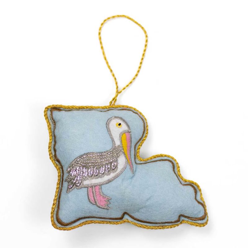 Louisiana Pelican Ornament