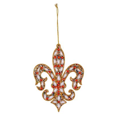 Vieux Fleur de Lis Ornament