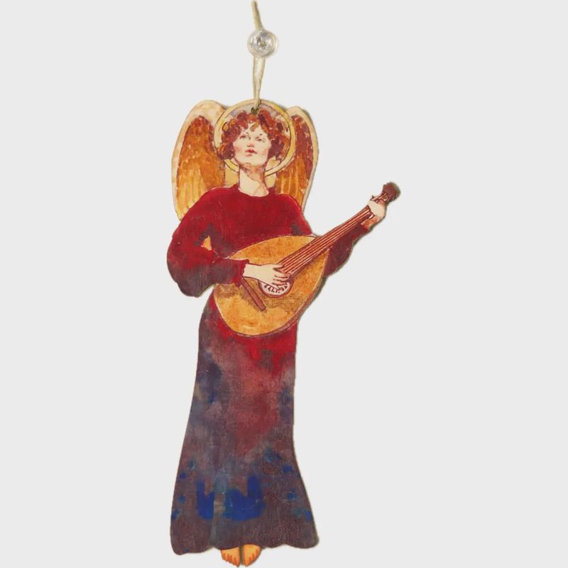 Angel of Forgiveness Cut Out Ornament