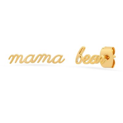 Mama Bear Stud Earrings