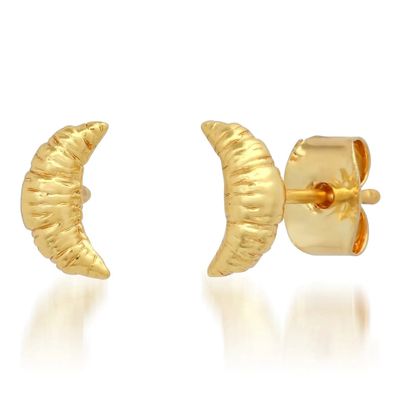 Croissant Stud Earrings