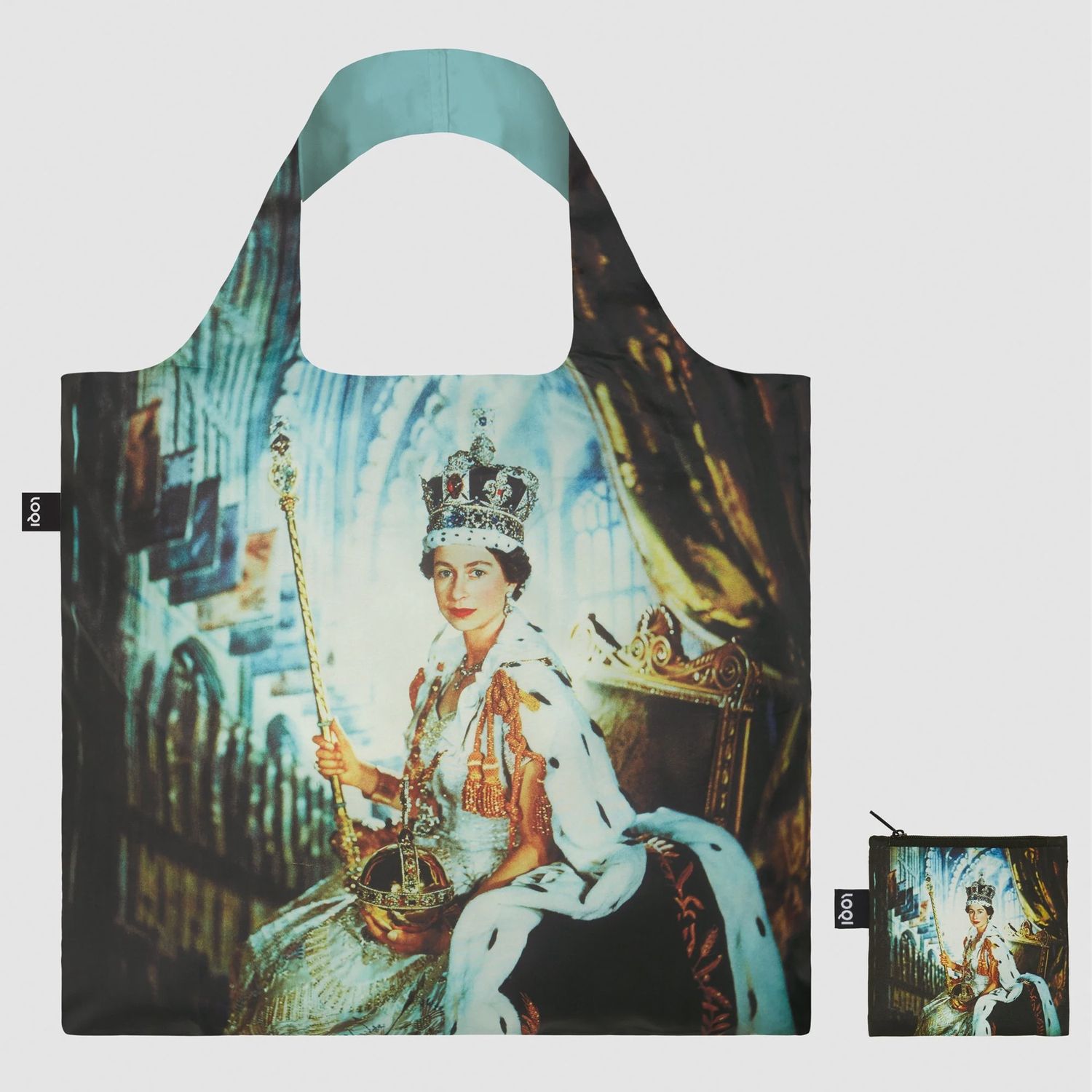 Loqi Tote Bags, Design: Queen Elizabeth