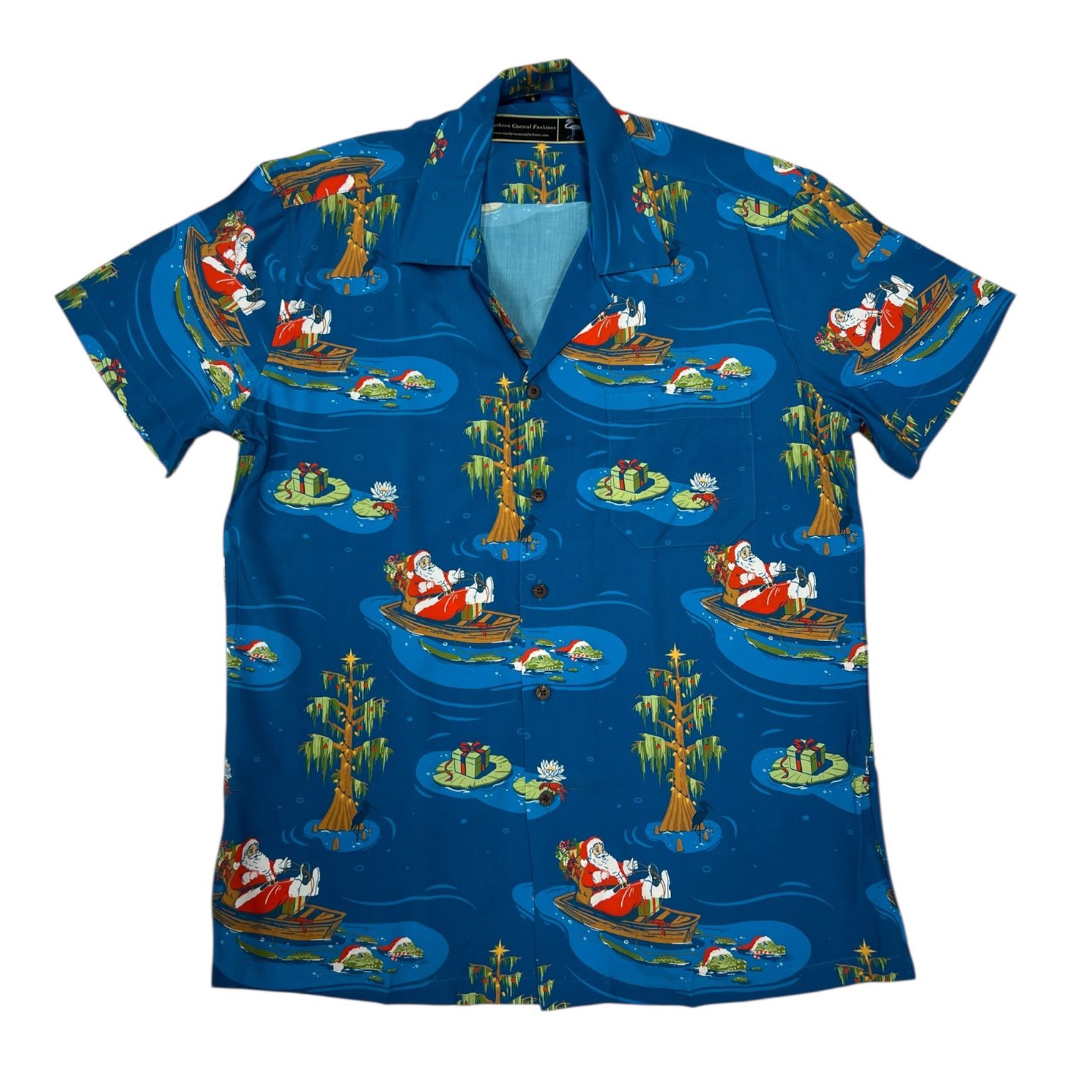 Cajun Christmas Santa Shirt