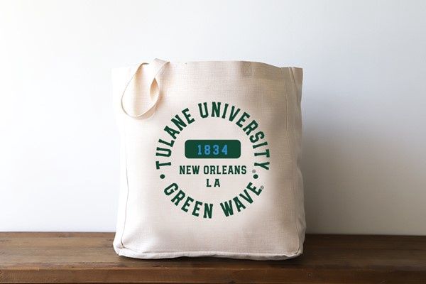 Tulane Athletic Circle Tote Bag