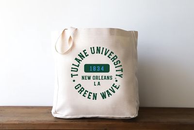Tulane Athletic Circle Tote Bag