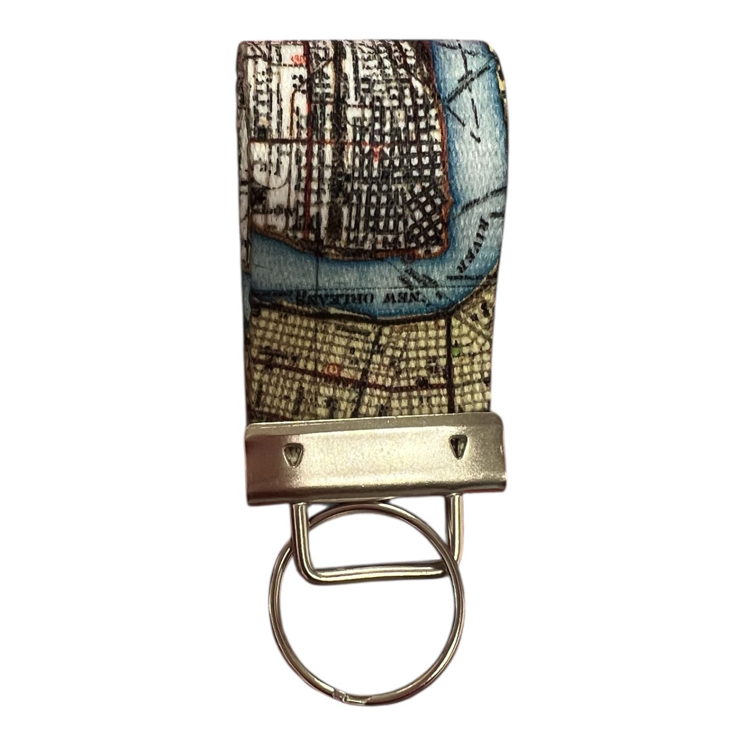NOLA Map Key Chain