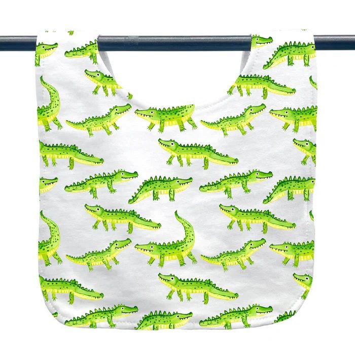 Baby Bibs, Style: Alligator