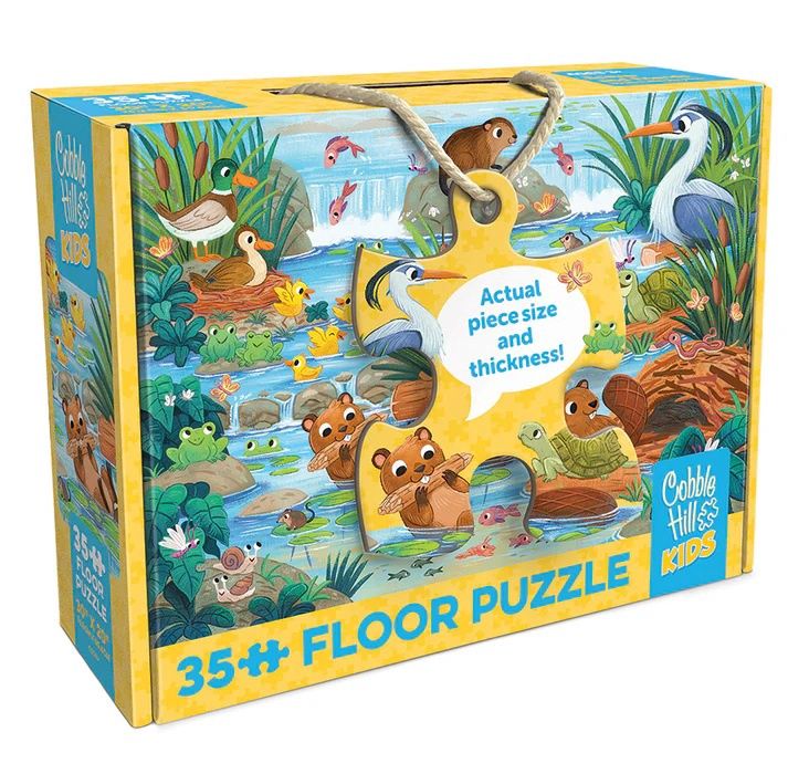Beaver and Friends Floor Puzzle 35pc