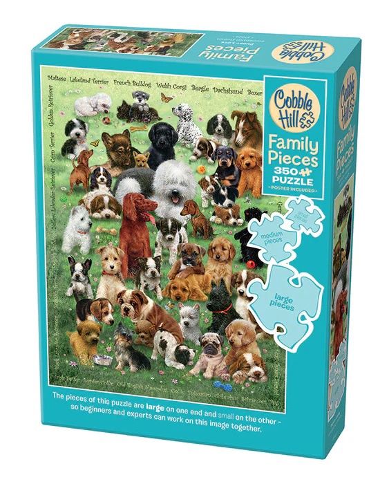 Puppy Love Family Puzzle  350pcs