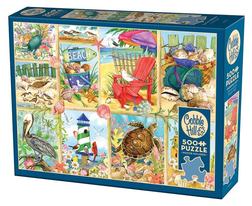 Day at the Beach Puzzle 500 Pcs