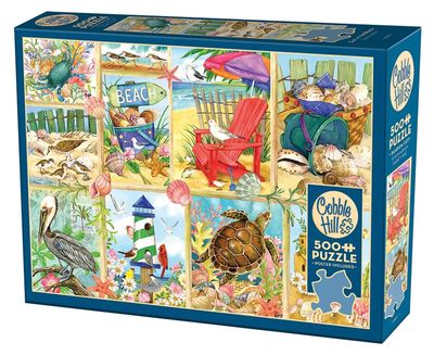 Day at the Beach Puzzle 500 Pcs
