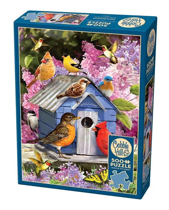 Spring Birdhouse Puzzle 500 Pcs