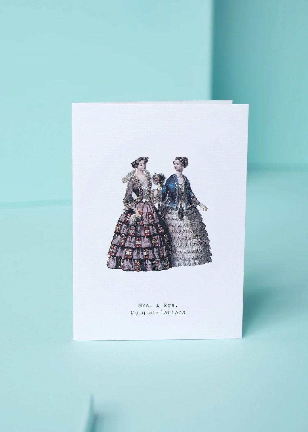 Mrs. Congratulations Greeting Card